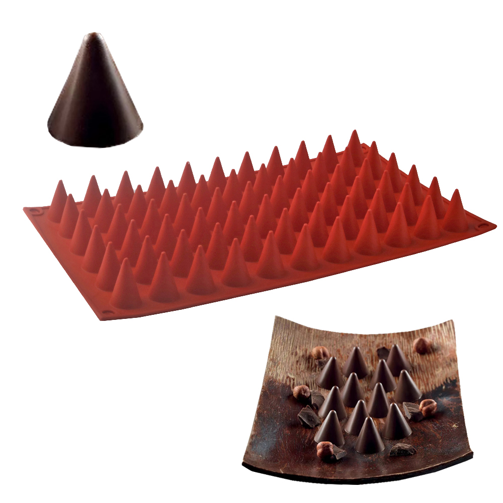 Kitchen Appliances For Baking - 66-sel kerucut coklat cetakan kue kualitas