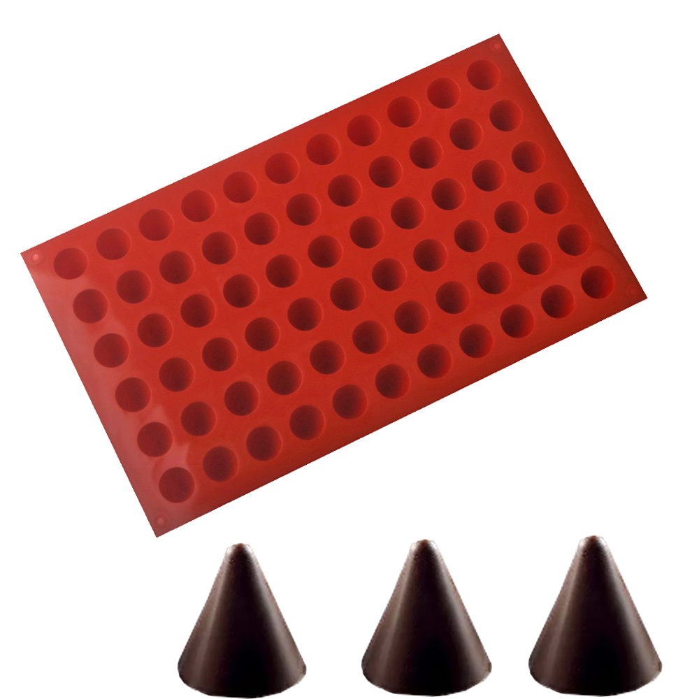 66-sel kerucut coklat cetakan  - Kitchen Appliances For Baking ulasan dan harga