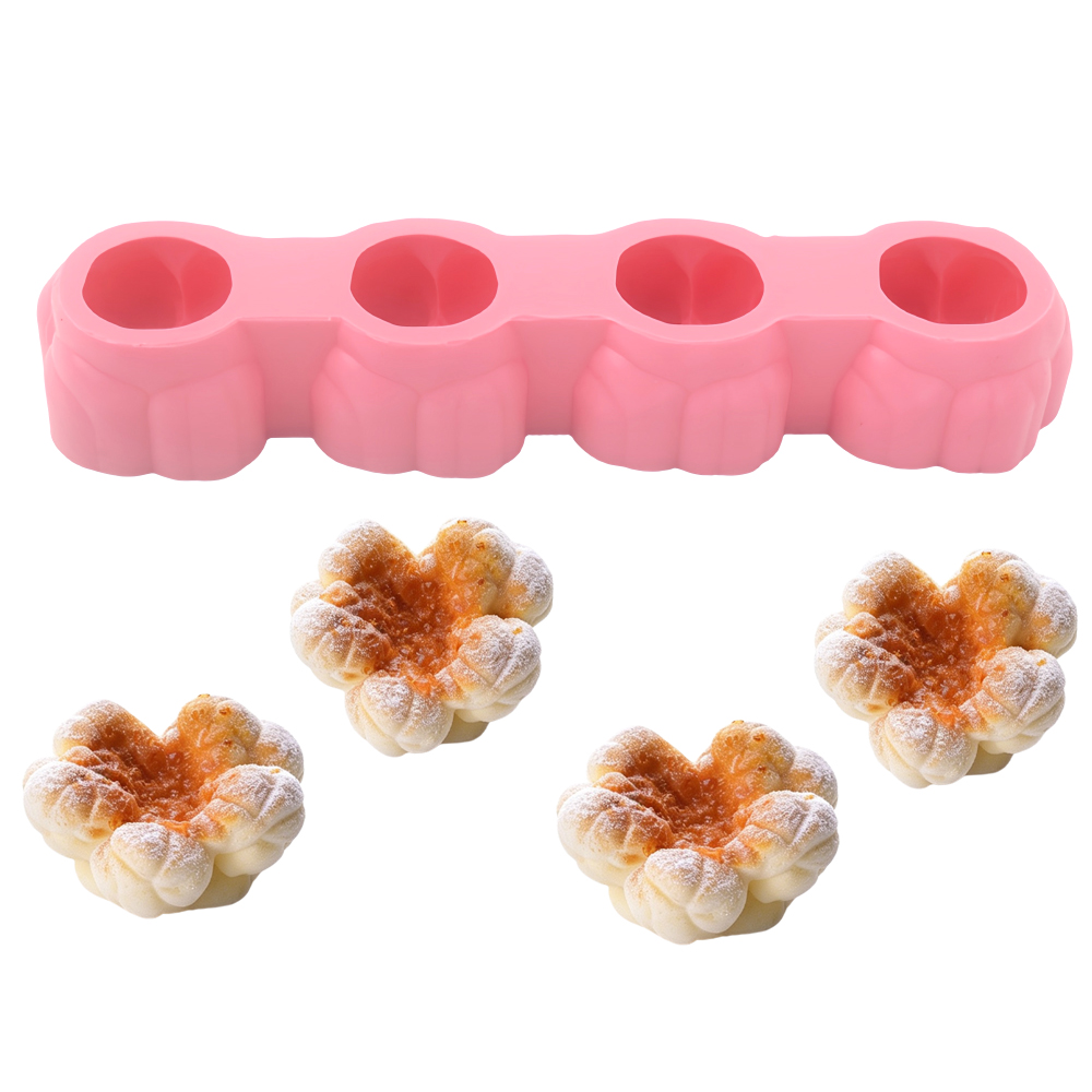Cetakan Kue Silikon 1 atau 4 S - Kitchen Appliances For Baking ulasan dan harga