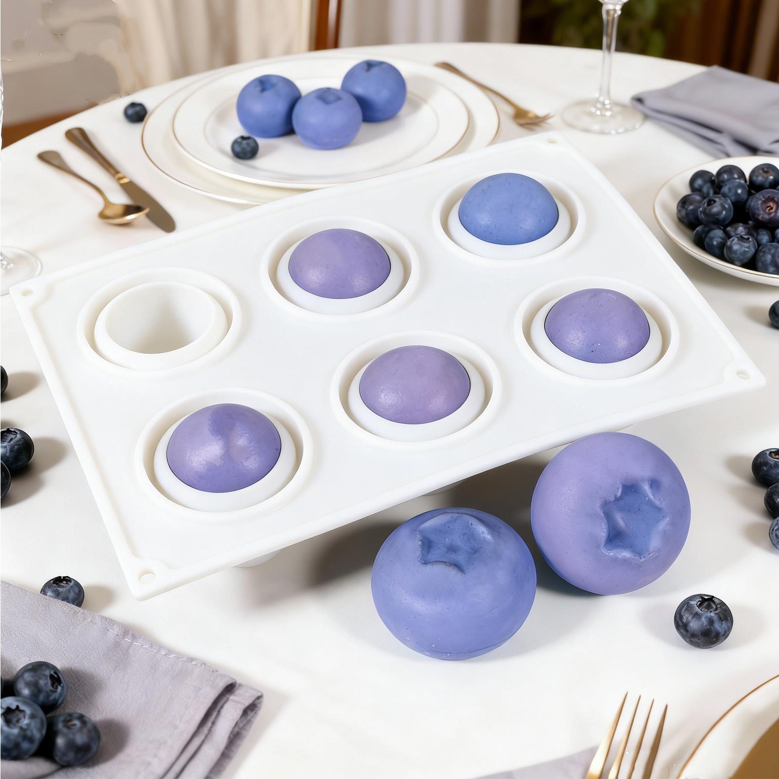 Cetakan Kue Mousse Blueberry 6 - Kitchen Appliances For Baking ulasan dan harga