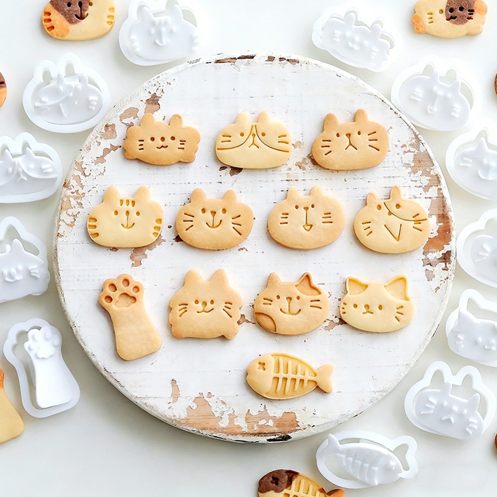 Cetakan Kue Kucing Lucu DIY, A - Kitchen Appliances For Baking ulasan dan harga