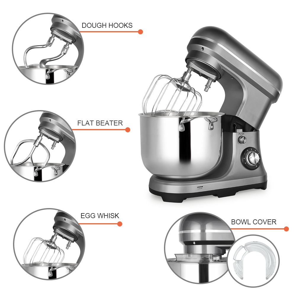 Mixer Elektrik 11L 2000W, Daya - Kitchen Appliances For Baking ulasan dan harga