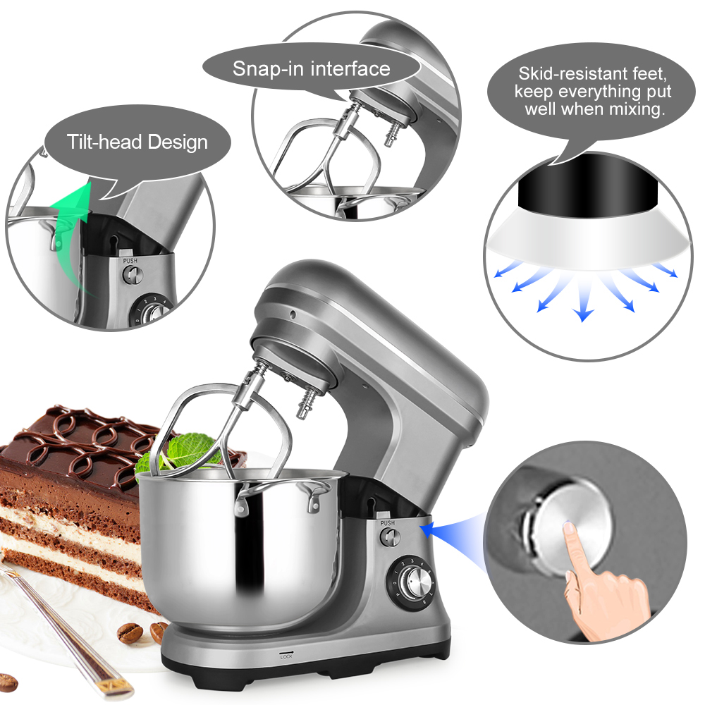 Mixer Elektrik 11L 2000W, Daya - Kitchen Appliances For Baking ulasan dan harga