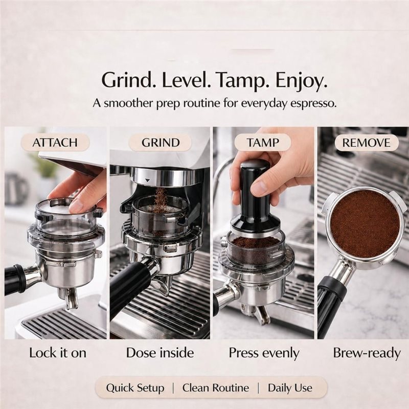 B51CBARU! Corong Portafilter T - Breville Espresso Barista Touch ulasan dan harga